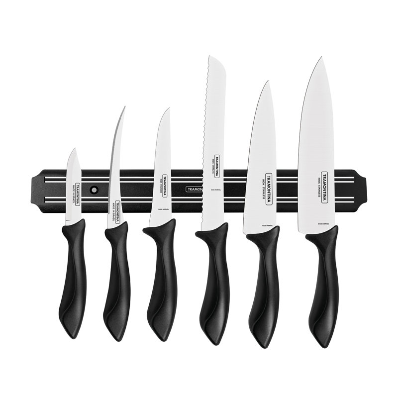 Tramontina 7 Piece Stainless Steel Assorted Knife Set