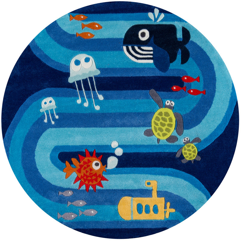 Delphine Rug, Round 5'