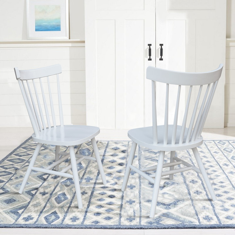  Chaise d'appoint Delean, Blanc
