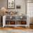 32''H Accent Cabinet With Doors,white-1561707669