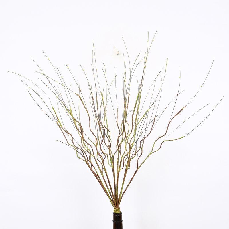 Longue tige artificielle de style maison de campagne artificielle pour remplisseur de vase, centre de table de décoration de bureau à domicile