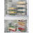 10-Piece Transparent Storage Box Set, 14 x 24 x 6 inches | 2000 ml Capacity Each | Dishwasher Safe | Ideal for Organizing Kitchen, Office, and Home | Durable and Versatile Design for Easy Storage Solutions