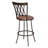 Kondo Swivel Upholstered Counter Stool with Metal Frame-1042680738