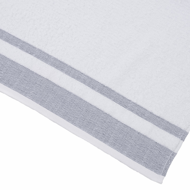 Rizal Midweight Hand Towel, Anthracite Grey