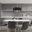 Lustre tambour à abat-jour Berthine-957907447
