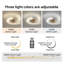 Acrylic LED Semi Flush Mount-149992776