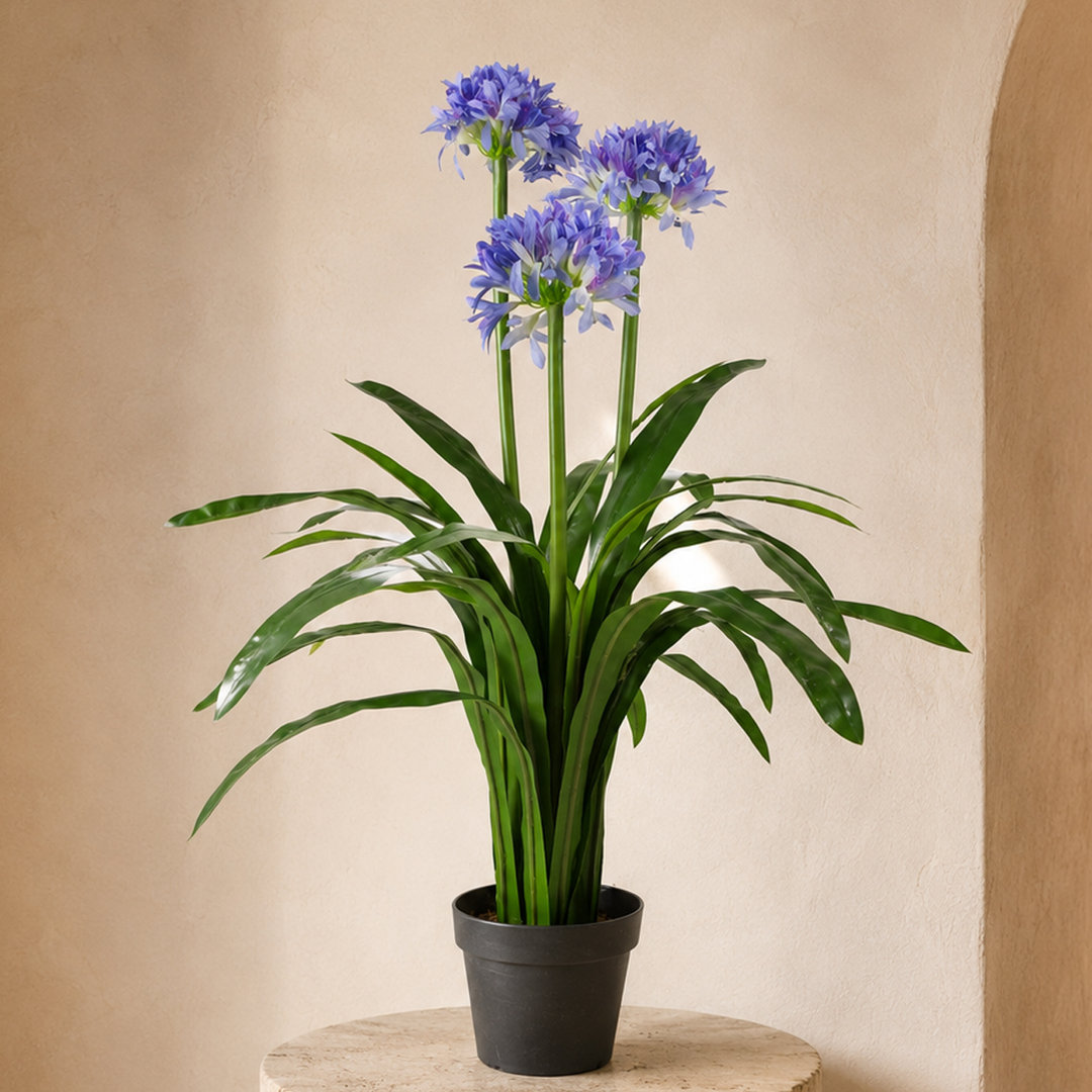 90 cm H Faux Plant in Plastic Pot Liner