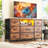 Dresser For Bedroom With Led Lights & Power Outlets, Bedroom Dressers With 8 Drawers, Tv Stand Dresser For Bedroom-2135481079