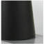 22-inch wide Jasper Black Round Side Table with Base