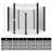 Trampoline net, safety net for 244/305/366cm trampoline