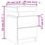 Steubenville 35cm W Manufactured Wood Bedside Table-1596437429
