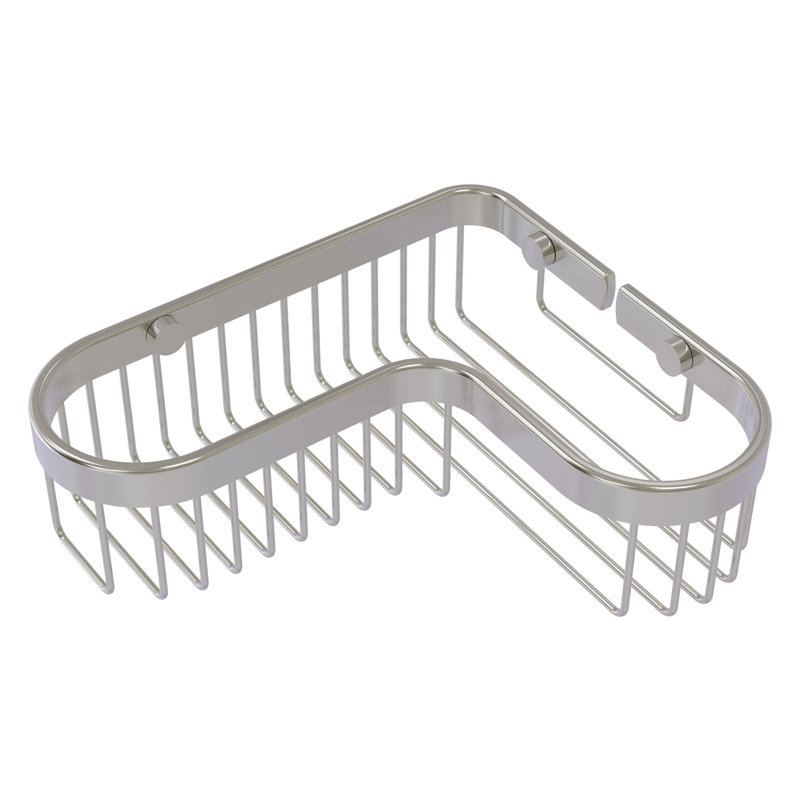 Drill / Screw Shower Caddy, Satin Nickel