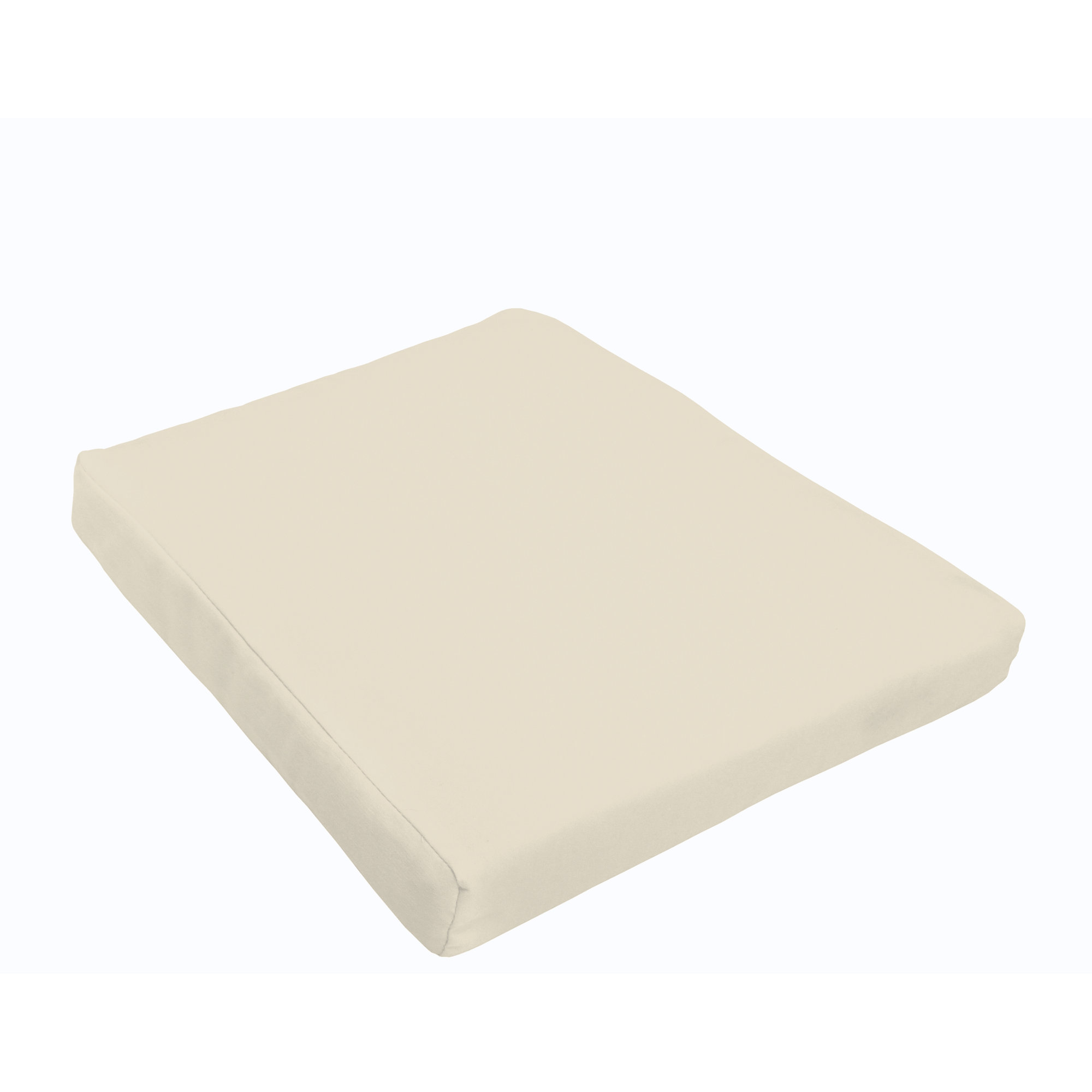 Kisha Sunbrella Outdoor Dining Chair Cushion, Fresco Natural