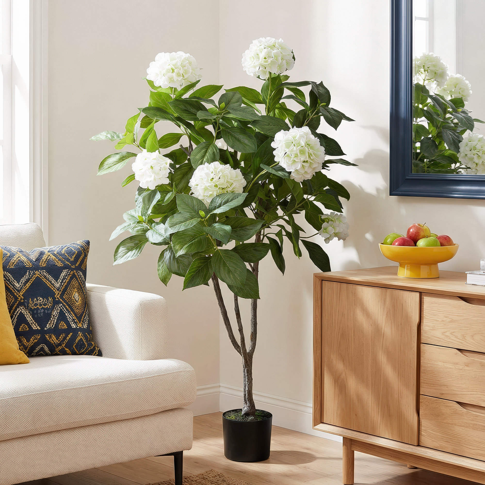 5' Hydrangea Drop-In Trees
