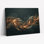Golden Waves, reproduction d'art sur toile, ensemble de 1