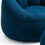 Fauteuil à billes rembourré en microfibre rembourré de mousse pour la salle à manger