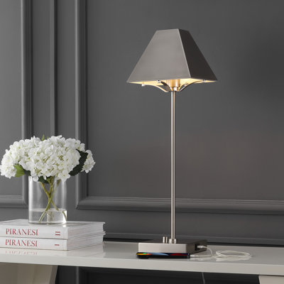 Lampe de table USB en métal Arkim