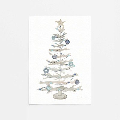 Imprimé d'arbre de Noël Sea Breeze