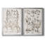 Sépia Besler Botanicals IX - ensemble de 2 reproductions d'art sur toile encadrées-1866311148-1866311149