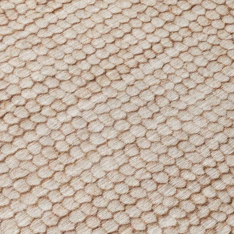 Machine Washable Indoor/Outdoor Chantille ACN2719 Striped Rug, 1'8" x 2'6", Beige