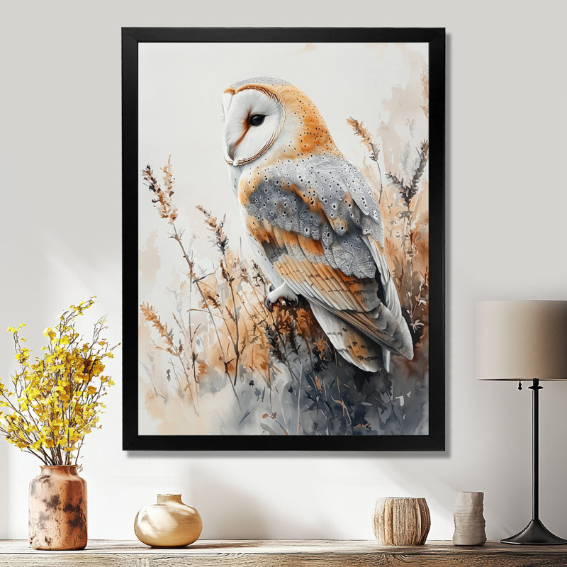 Fevbas - animaux, impressions sur toile, H 32 po x l 16 po, Reproduction encadrée d'une seule photo, Noir