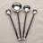 INOX Artisans Twig Black Measuring Spoons Set