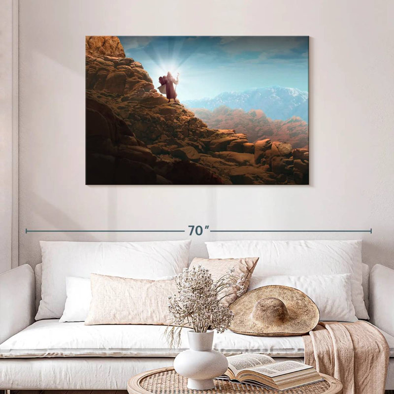 Adella Moses And The Commandments, 30" H x 45" W