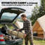 Outsunny Camping Windbreak Pop Up Hub Frame Blocker 480 x 120 cm-125049912