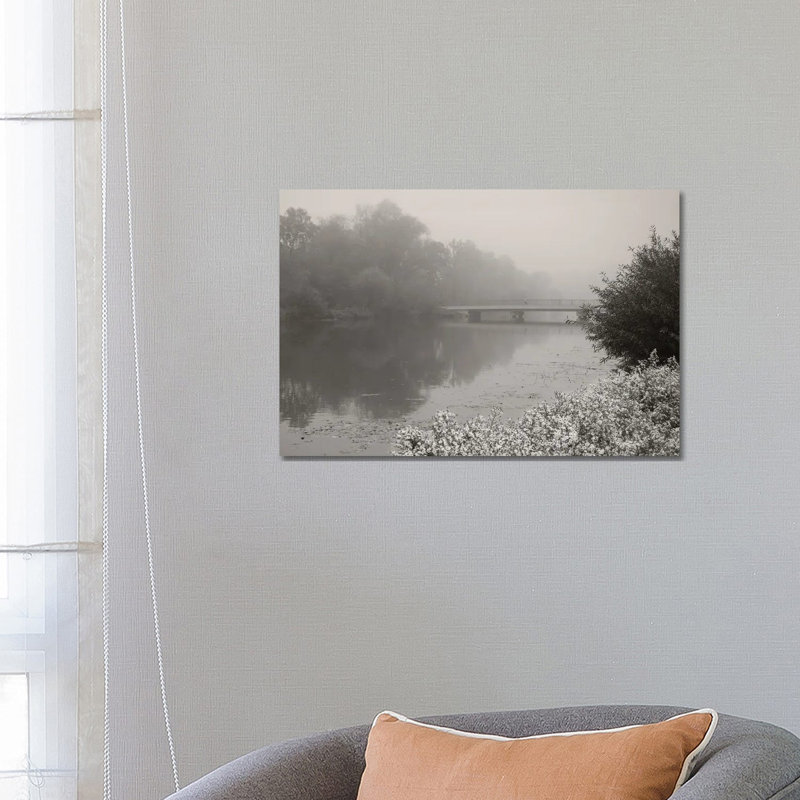 Foggy Morning by Lena Weisbek - Wrapped Canvas Gallery-Wrapped Canvas Giclée, Wrapped Canvas