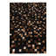 Tapis brun foncé Isidore