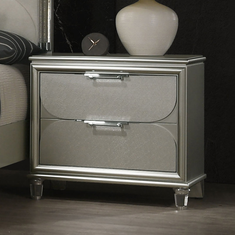 Table de chevet 2 pièces Contemporary