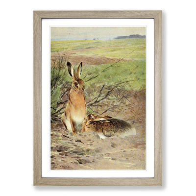 Wilhelm Kuhnert - Single Picture Frame Painting