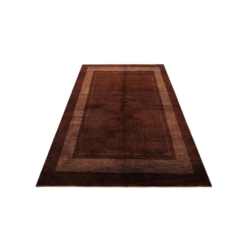 Tapis brun foncé Jahiem