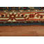 Tapis oriental bleu clair clair Heriz Serapi noué à la main 3 x 6