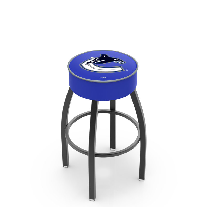 Tabouret de bar et de comptoir rond NHL, Canucks de Vancouver, Tabouret de bar (assise de 30 po de hauteur)