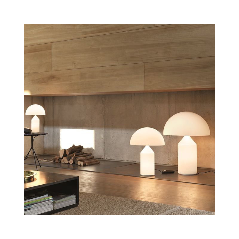 Atollo Table Lamp, 13.8" H x 9.8" W x 9.8" D