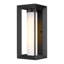 Lanterne murale d'extérieur à 1 ampoule noire naturelle H 14 po Avuyer-337367336-315306815