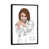 Black Floater Framed