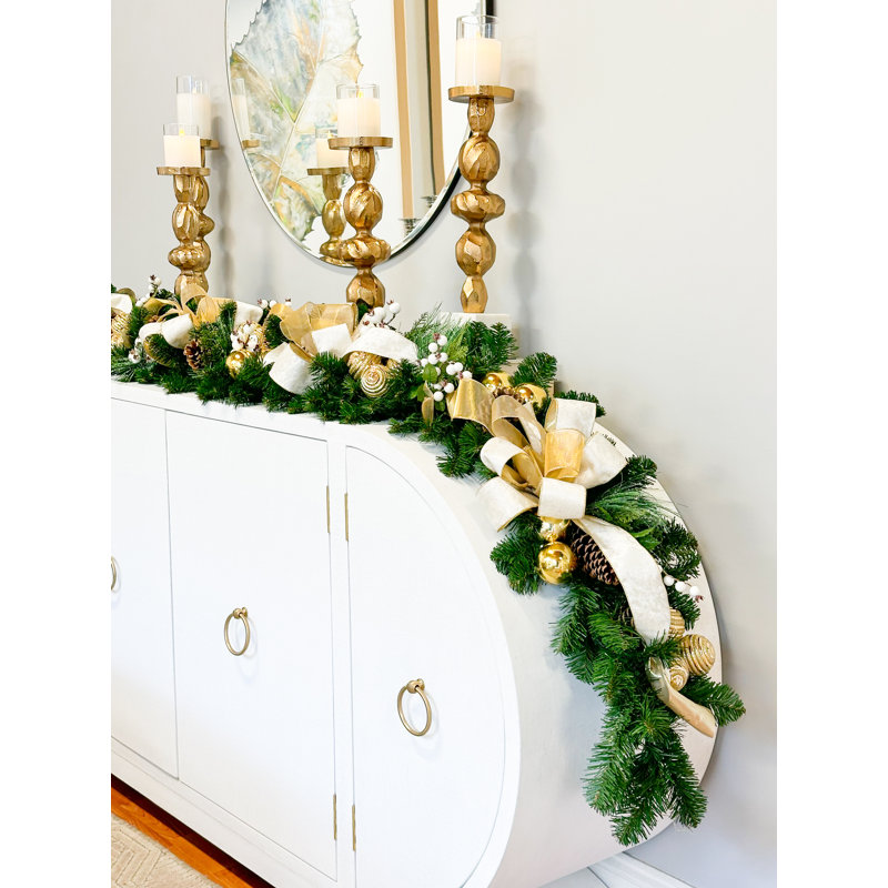 Cream And Gold Garland