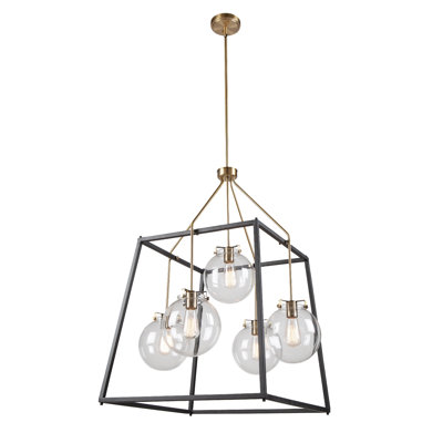 Bridgetown 5 - Light Dimmable Lantern Chandelier