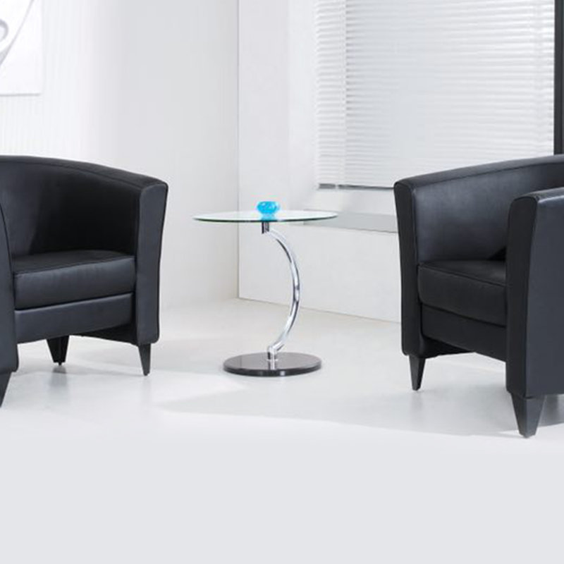 Mcneely Glass Top Coffee Table, Glass
