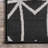 Bellino Geometric Machine Woven / Power Loomed Black Indoor/Outdoor Patio Rug-2100014791