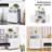 23.5" W x 31.5" H x 12" D Free-Standing Bathroom Cabinet-789272956