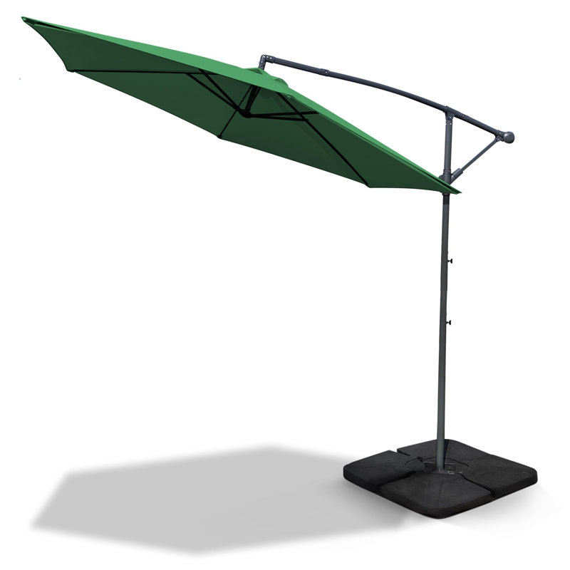 300cm Beach Parasol, Green