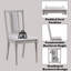 Ensemble de 2 chaises d'appoint Marta