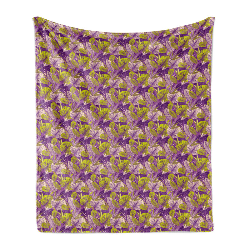 Hand Woven Throw Blanket, 50" W x 60" L