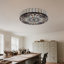 Plafonnier encastré 20 po 4 lumières style vitrail Tiffany