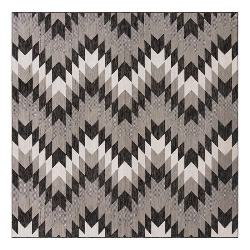 Blox Hower Indoor/Outdoor Area Rug, Square 12'