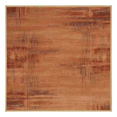 Tapis abstrait lavable à la machine
