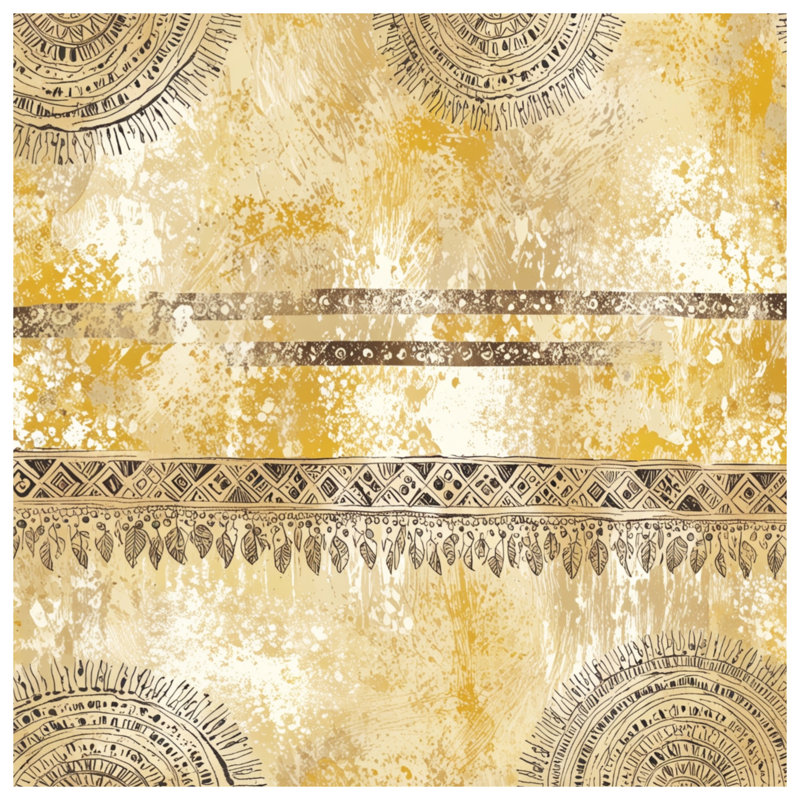 Mandala Tribal Pattern Blankets, 60in W x 80in H
